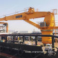 For Sale Pedestal Marine Crane 3T40M Telescopic Boom Crane